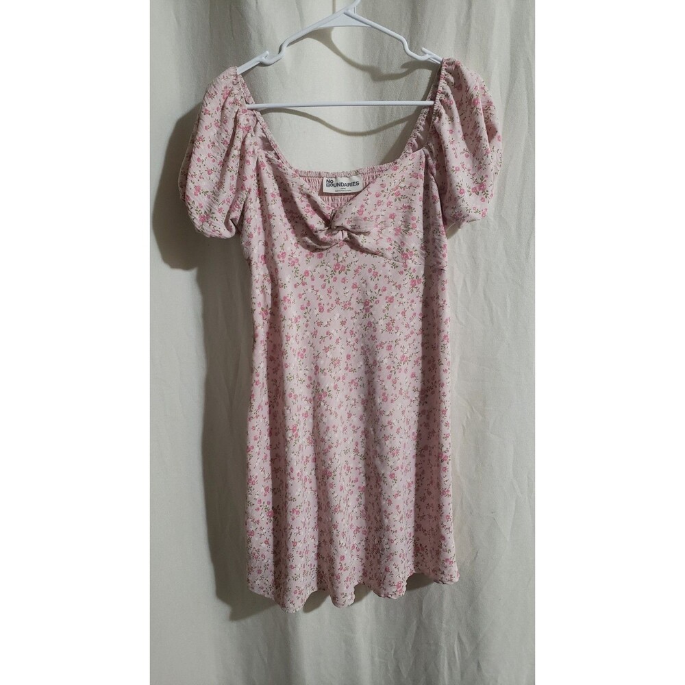 No Boundaries Size Large Y2k Coquette Cottage Milkmaid Babydoll  Fairy Dress